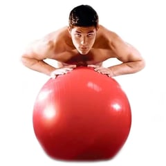 GENERICO - Balon Yoga 70cm Grande Pelota Pilates Trabajo Pesado Gym