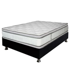 PLUMA HOME - Colchón DOBLE 140x190  - Gratis + PROTECTOR + ALMOHADAS