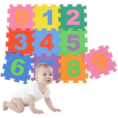 TAPE - Tapete para bebe de numeros por 10 piezas importado de alta calidad