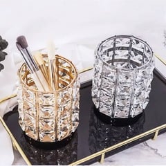 CRYSTAL - Organizador de brochas de maquillaje bling