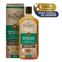 TIO NACHO - Shampoo Anticaida Herbolaria Milenaria X 415ml