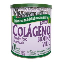 NATURAL FRESHLY - Colageno + Biotina + Vitamina C Polvo 500g