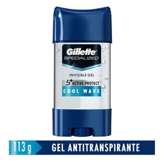 GILLETTE - Desodorante Gel Cool Wave X 113g