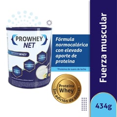 PROWHEY - Net Polvo Vainilla Lata X 434g