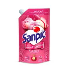 SANPIC - Limpiador Multiusos Rosa Manzana 1 Litro