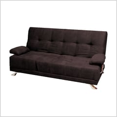 PRODESCANSO - Sofa cama sense 5 posiciones - cafe microfibra