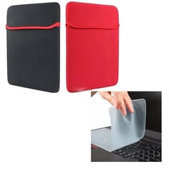 GENERICO - Funda portátil neopreno 14 pulgadas + Protector teclado silicona