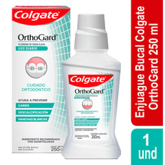 COLGATE - Enjuague Bucal Orthogard X 250ml