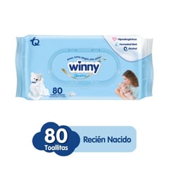 WINNY - Toallitas Recien Nacido X80uni