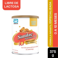 SIMILAC - Formula Infantil Iq Sensitive Sl X 375g