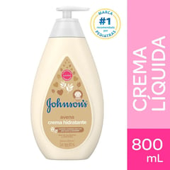 JOHNSON'S BABY - Crema Johnsons Baby Avena X 800ml