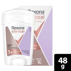 REXONA - Desodorante Clinical Extra Dry Women X 48g