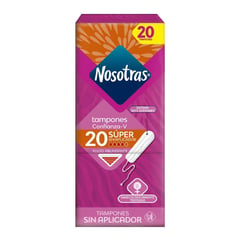 NOSOTRAS - Oferta Tampones Sin Aplicador Super X 20und