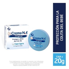 CREMA NO 4 - Crema Antipanalitis X20grm.crema No.4