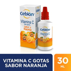 CEBION - Vitamina C Gotas Original X 30ml