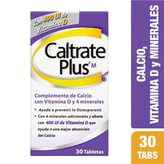 CALTRATE - Plus 400ui X 30 Tabletas