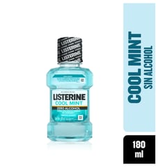 LISTERINE - Enjuague Bucal Zero Menta Suave X 180ml