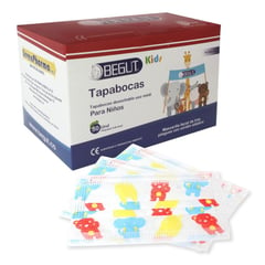 BEGUT - Tapabocas Niños Kids X 50und