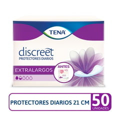 TENA - Protectores Lights Diarios Extralargos X 50und