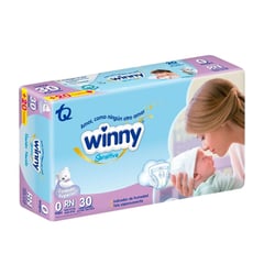 WINNY - Oferta Pañal Sensitive Gold Etapa 0 X 30 Unidades +20 Toalla