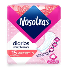 NOSOTRAS - Protectores Diarios Nosotras Multi Estilo X 15und