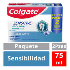 COLGATE - Oferta Crema Dental Sensitive Pro Alivio X 2und X 75