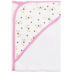 LANDI BABY - Toalla con capota para bebé 90 cm x 60 cm -