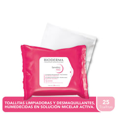 BIODERMA - Toallas Desmaquillantes Sensibio H2o X 25und