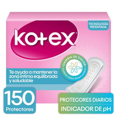 KOTEX - Protectores Diarios Indicador Ph X 150und