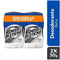 SPEED STICK - Oferta Desodorante Classic Hombre X 2und