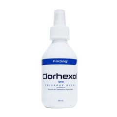 FARPAG - Enjuague Bucal Clorhexol Spray X 180ml