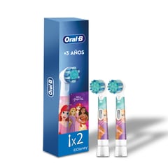 ORAL B - Cabezal Redondo de Repuesto Oral-B Disney Princesas X 2Und