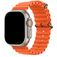 GENERICO - Reloj Inteligente Smart watch T500 Ultra Naranja Bluetooth