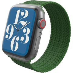 GEAR4 - Correa Trenzada Zagg Verde para Apple Watch de 41 40 38 mm