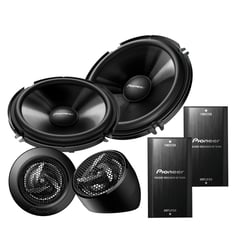 PIONEER - Parlantes Altavoces Carro Componente Tweeter TS-651C