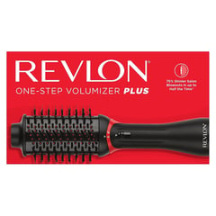 REVLON - Cepillo Secador Plus 2.0 One Step Negro Nueva Edicion