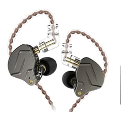 KZ - Audífonos Zsn Pro Monitoreo In Ear GRIS CON MICROFONO