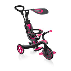 GLOBBER - TRICICLO EXPLORER FUCSIA 4 EN 1