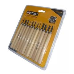 UYUSTOOLS - Gubias Pequeñas Para Madera Juego X 12pc