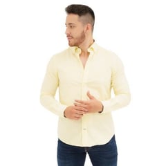 NAUTICA - Camisa para hombre 7SN YELLOW.