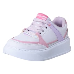 SMART FIT - Zapatos Casuales Tipo Sneaker Para Niña Smartfit Payless Blanco