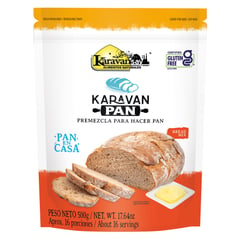 KARAVANSAY - Premezcla para hacer pan Karavanpan x500 gr