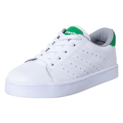 SMART FIT - Zapatos Casuales Con Cordones Court Para Niño Pequeño Smartfit Payless Blanco