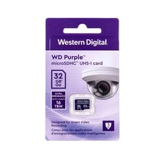 WESTERN DIGITAL DESKTOP SINGLE - Memoria micro SD 32GB para cámaras de seguridad Western Digital