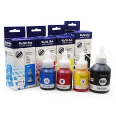 PK - Kit 4 Colores Tinta Brother Series Dcp T300/T500/T700W/T800W