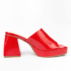 CASTILLO BLANCO STORE - Zapato Tacon Mujer Rojo