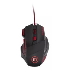 MAXELL - MOUSE GAMING ILLUMINATED BLACKRED