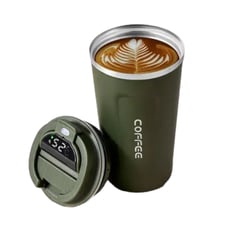 GENERICO - Vaso Termico Termo Digital Para Cafe Acero Inoxidable 510 Ml