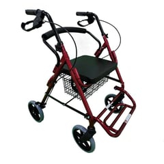 TME - Caminador de 4 ruedas con asiento y descansa pies TME-LHB