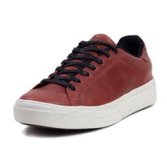 VILLABONR - Tenis Cuero VT-3017 Rojo